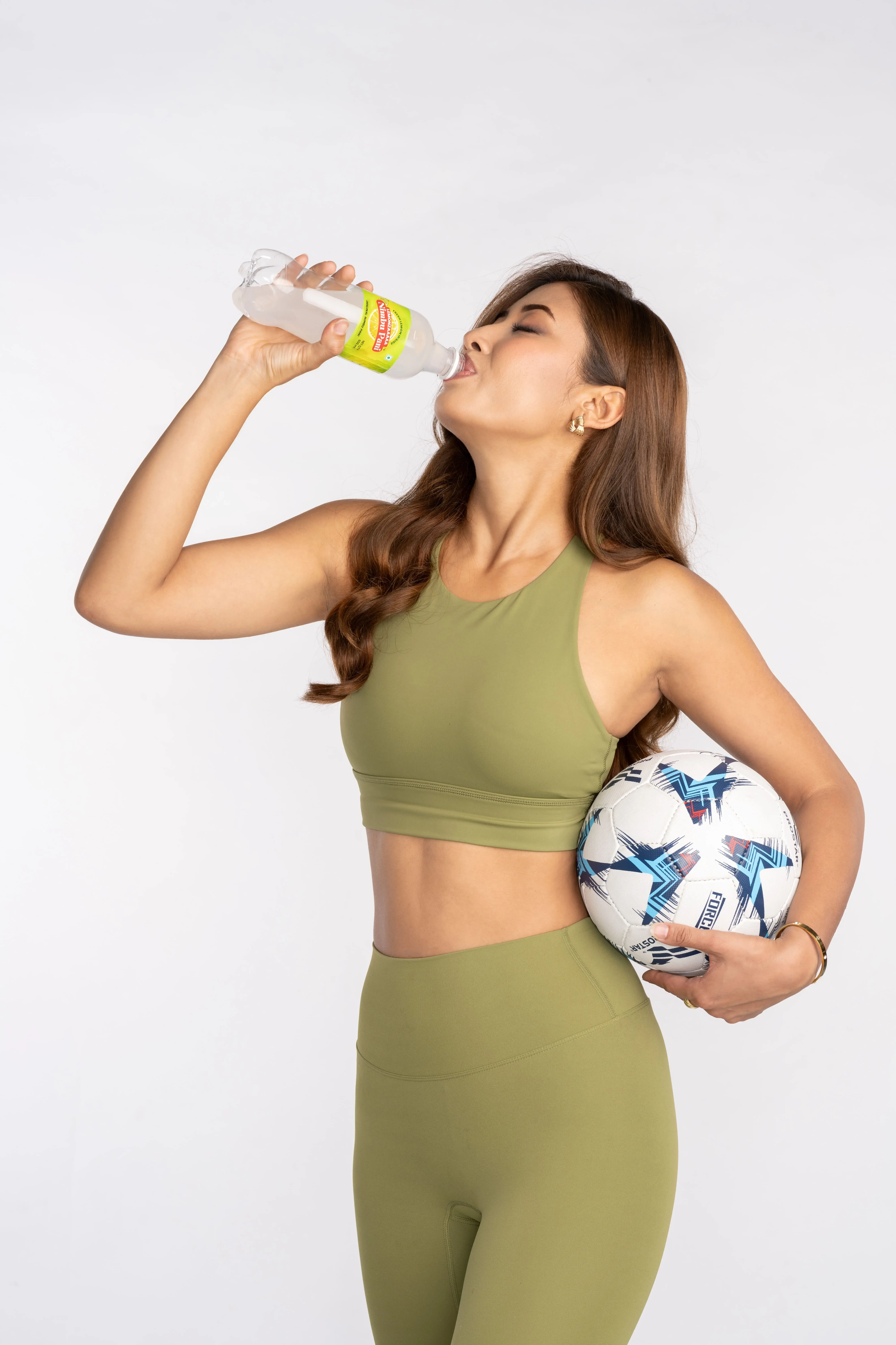 Asmi — Nimbu Pani Football Moment campaign premium portrait