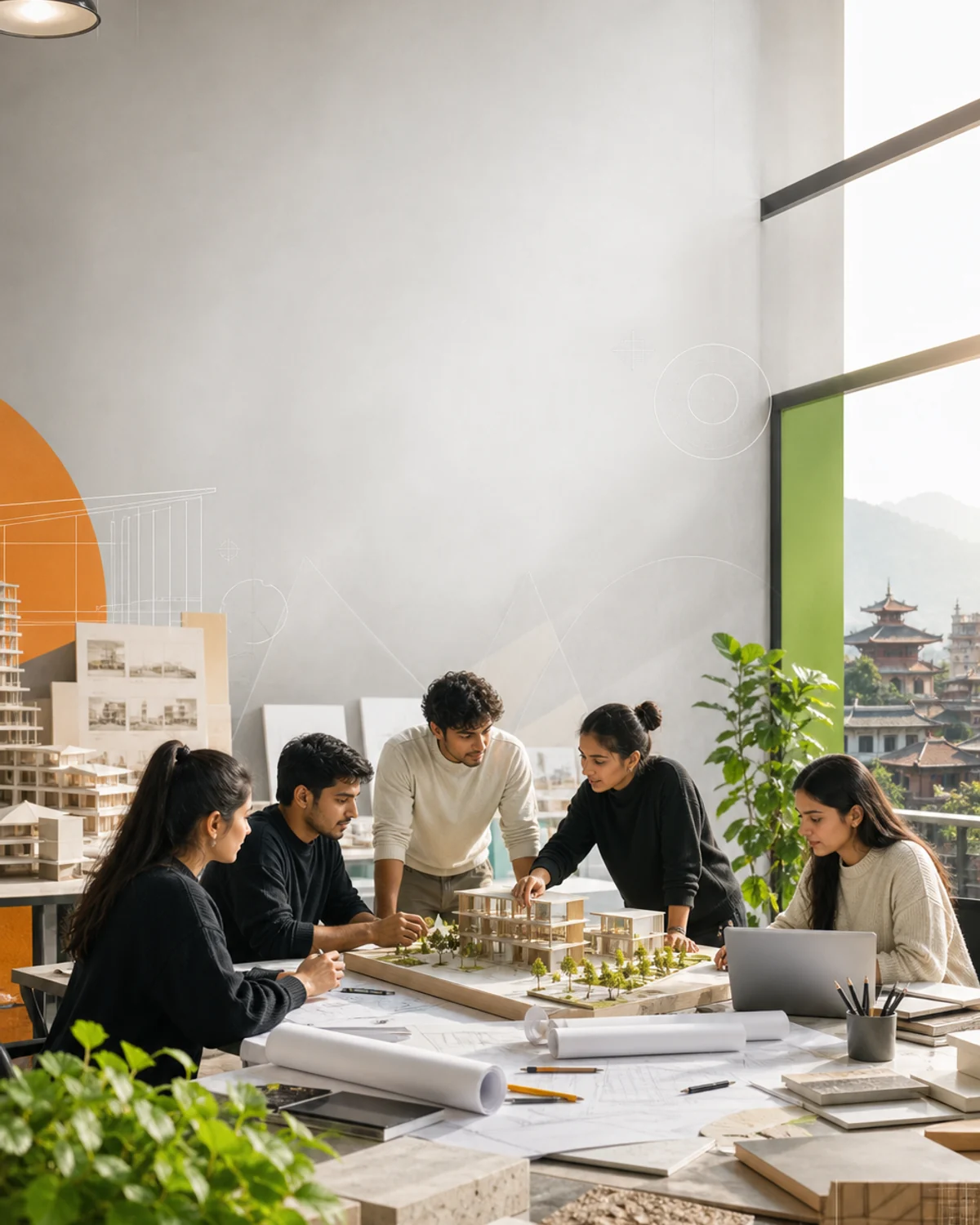 Architecture & Design Hackathon: Refreshment Partner event poster