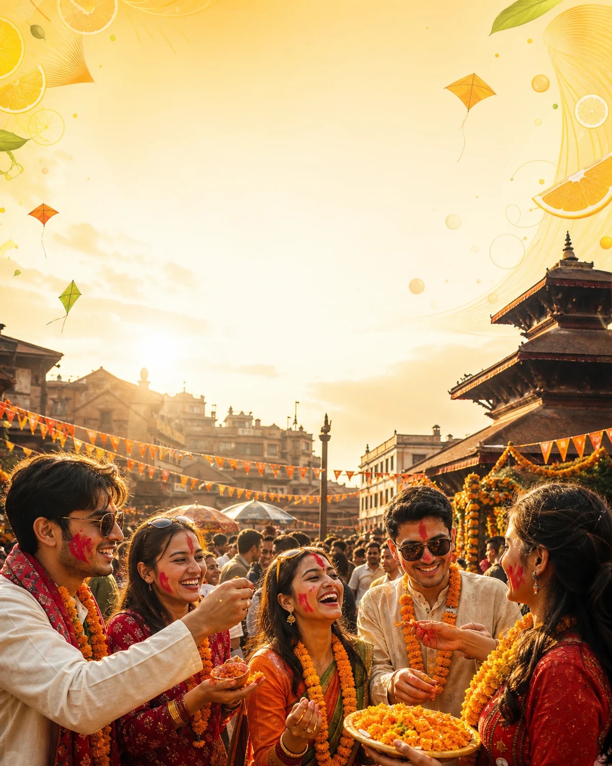 Dashain Lemonzaa Street Activation event poster