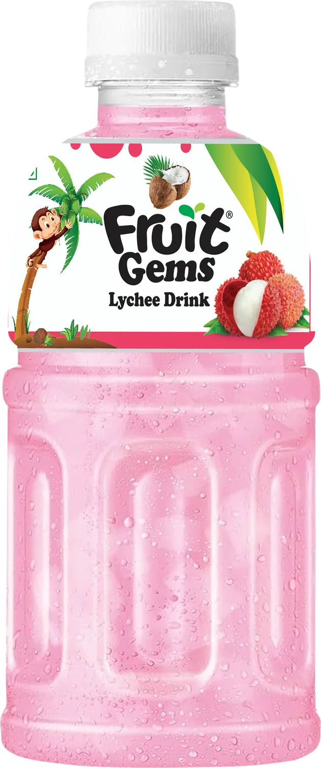 Lychee Fruit Gems bottle